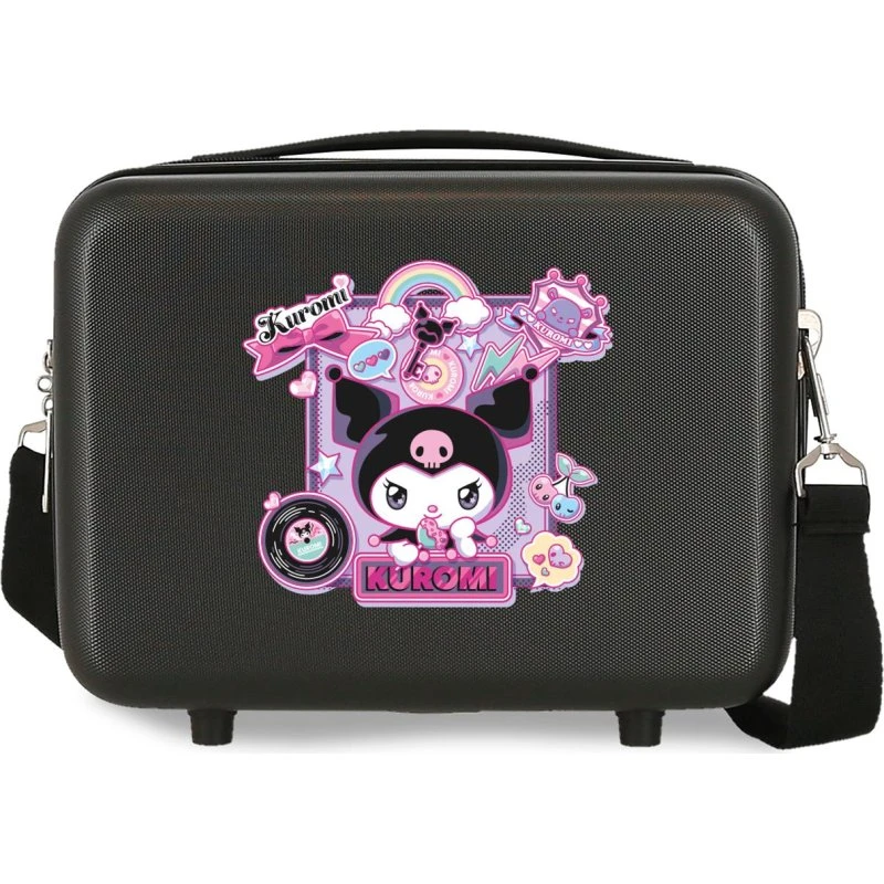Neceser Sanrio Kuromi Wonder Fest Nero 9L