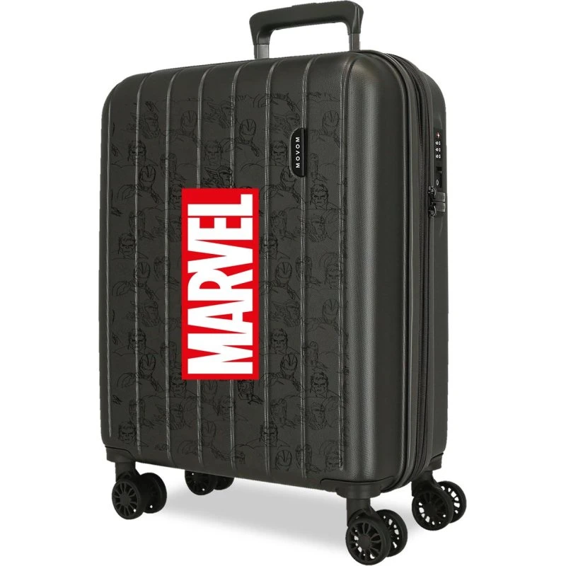 Valigia da Cabina Marvel Logo ABS Antracite 44L