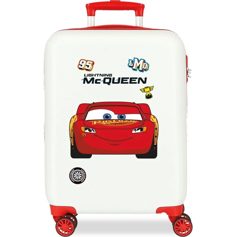 Disney Valigia Cabina Cars McQueen Red 35L