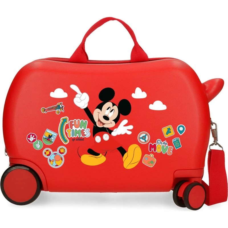Disney Valigia Mickey Fun Times ABS 34L Rossa