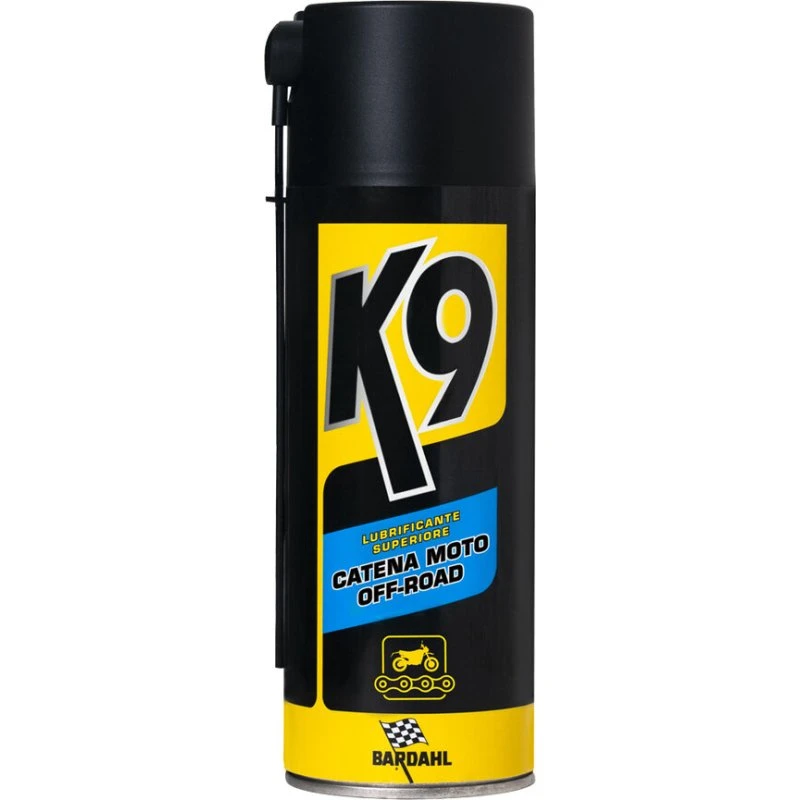 Bardahl K9 Spray Lubrificante Catena Moto Off-Road 400ml