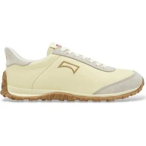 Camper Drift Walk Leather Sneaker Donna Beige Grigio - 37