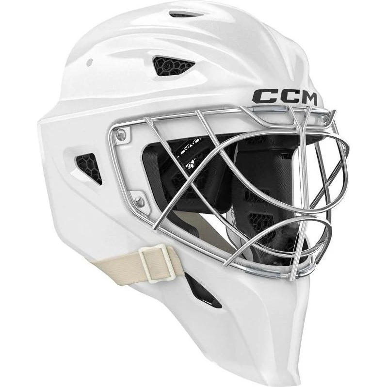 CCM Goalie Mask Axis XF Sr NC White