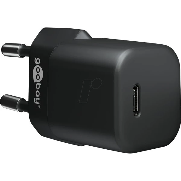 Goobay Caricabatterie USB PD 30W Lightning Nero
