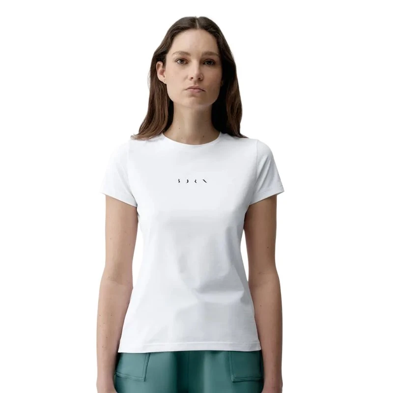 T-shirt Born Living Yoga Born4me Bianca Donna - L