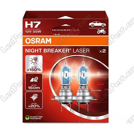 Osram Night Breaker Laser H7 64210NL2HB - Coppia Lampadine