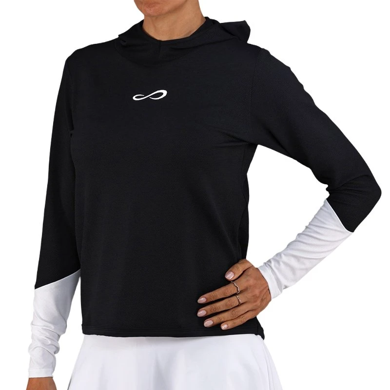 Endless Felpa Linea del Respiro Black e Bianco