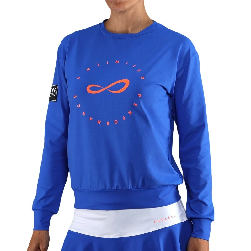 Endless Felpa Inner Tech Donna - Tecnologia Microforata