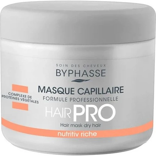 Byphasse Hair Pro Maschera Nutritiva per Capelli Secchi, 500 ml