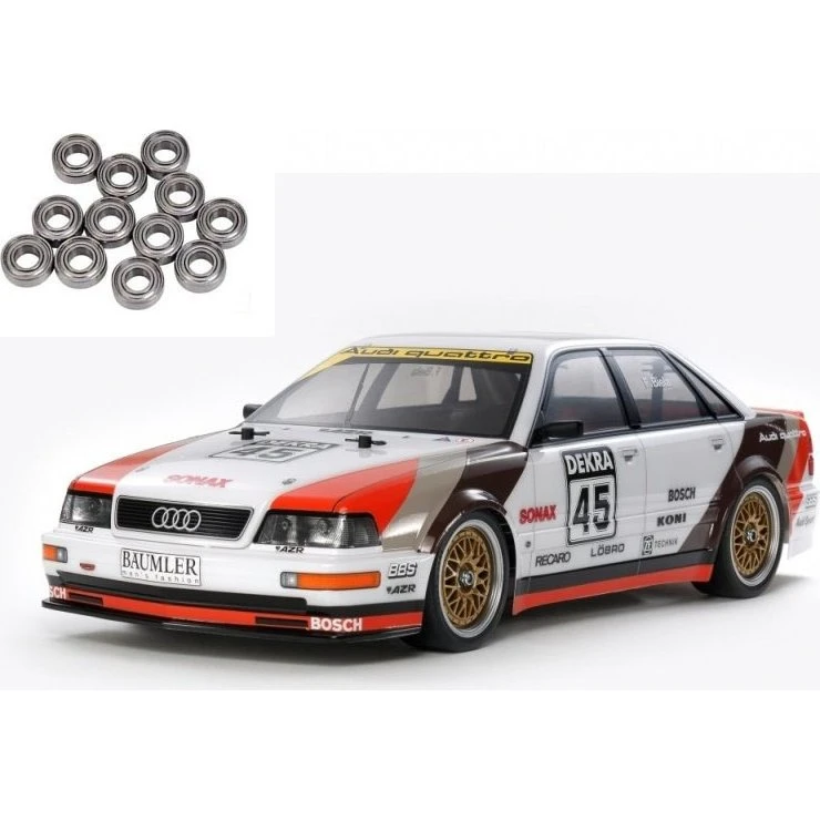 Tamiya Audi V8 4WD Touring Car 1:10 TT-02 Kit