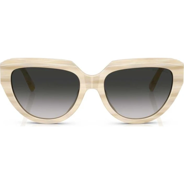 Tiffany TF4238U Occhiali da Sole Donna Acetato Beige e Grigio