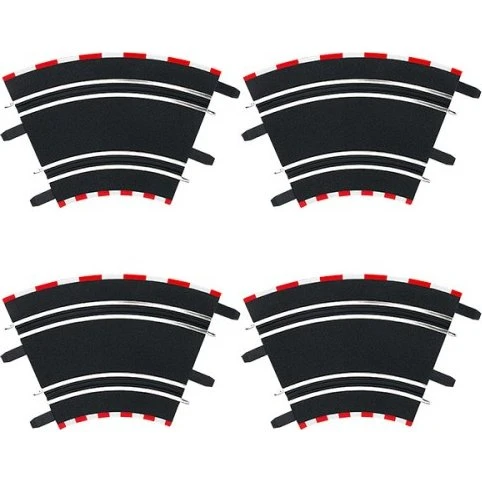 Carrera Go!!! Curva 1/45 (x4)