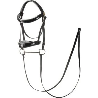 Equestro Hobby Horse Briglia Cuoio Lucido