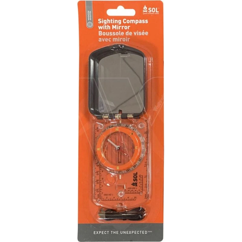 SOL Bussola con Specchio per Navigazione