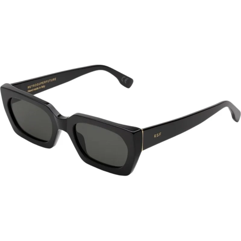 Retrosuperfuture H5N Teddy Nero - Occhiali da Sole Squadrati