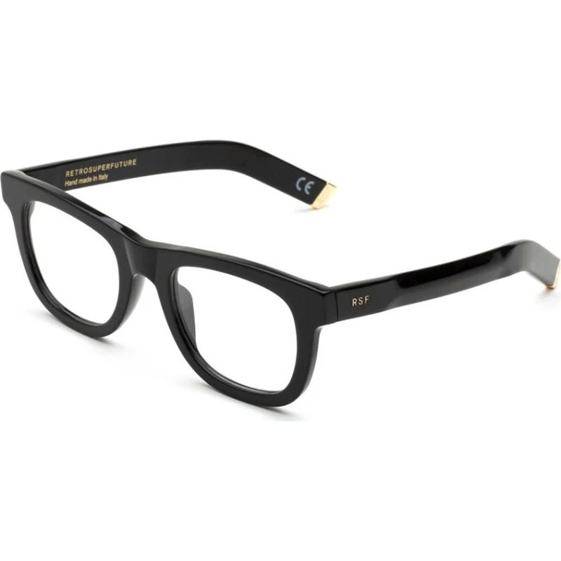 Retrosuperfuture SI8 Ciccio Optical Nero L - Montatura Squadrata