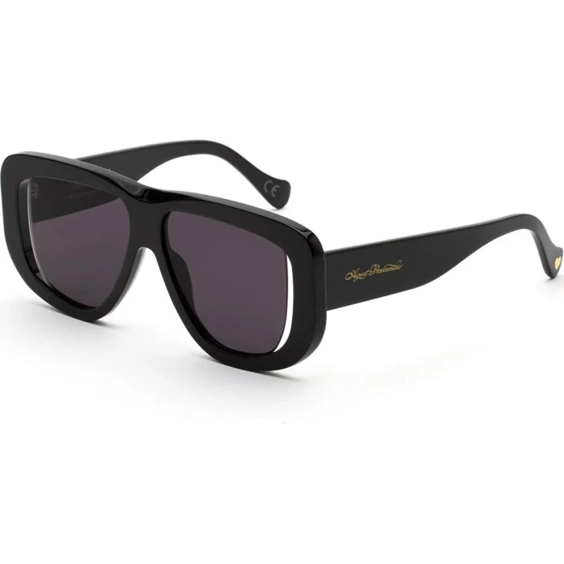 Agent Provocateur Karley 39R Occhiali da Sole Pilot Nero e Grigio