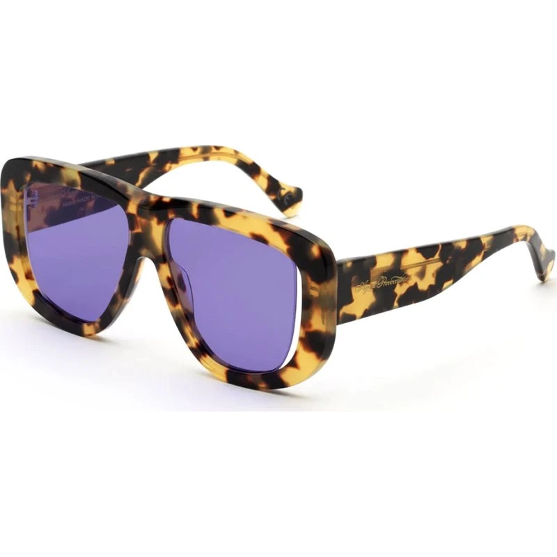 Agent Provocateur Karley 2RZ Occhiali da Sole Pilot Havana Viola