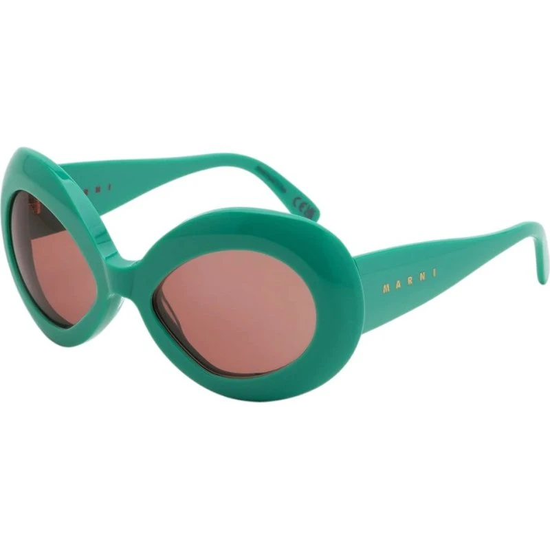 Marni Lake Of Fire Occhiali da Sole Oversize in Acetato
