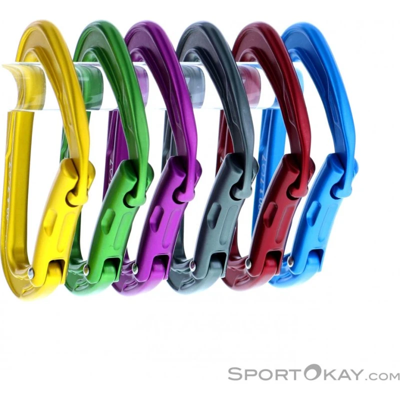 Edelrid Mission Sixpack II - 6 moschettoni colori assortiti