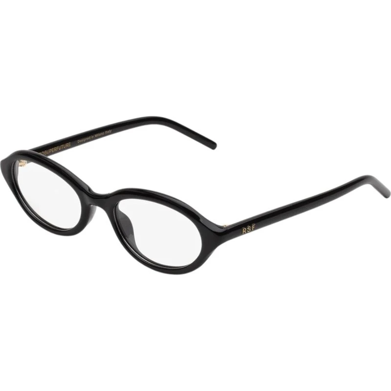 Retrosuperfuture 82O Montature da Vista Geometriche in Acetato Nero
