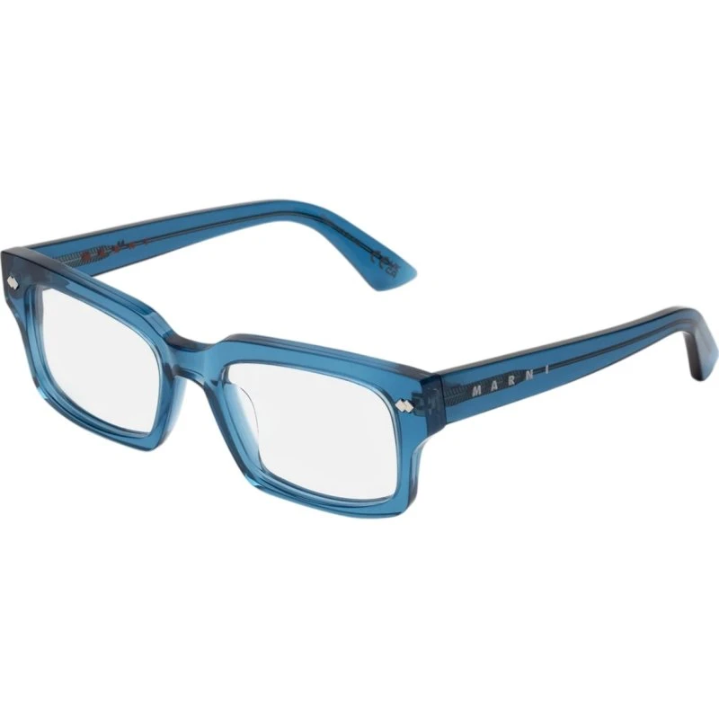 Marni 6SA Eshami Ocean Occhiali da Vista Blu Squadrati