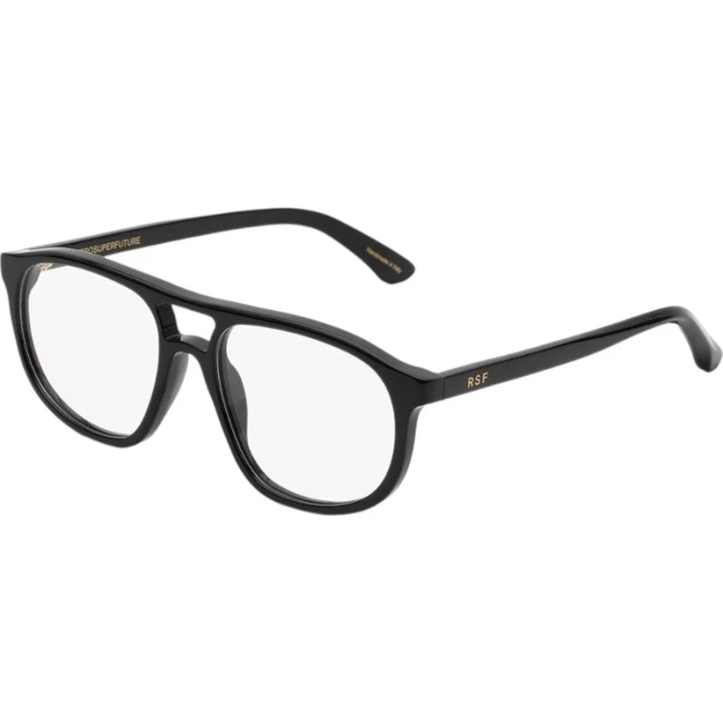 Retrosuperfuture 7SA Numero 127 Black - Montatura da vista squadrata