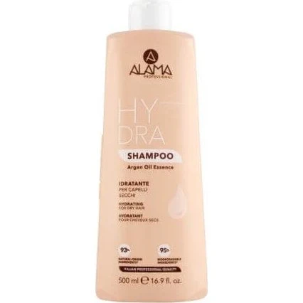 Alama Hydra Shampoo Idratante all'Olio di Argan, 500 ml