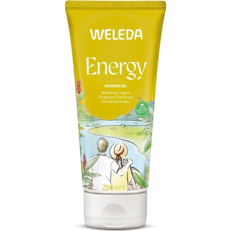 Weleda Aroma Shower Energy Gel Doccia Stimolante, 200 ml