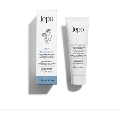 Lepo Daily Protection 50+ Crema Viso Idratante SPF 50+