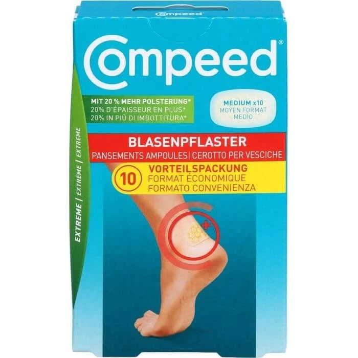Compeed Cerotti Extreme per Vesciche Medie - 10 Pezzi