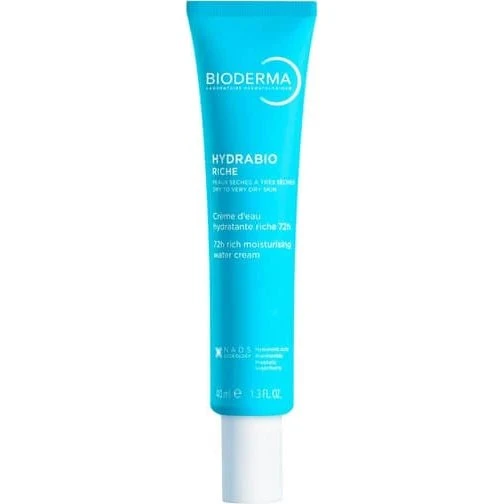 Bioderma Hydrabio Riche Crema Idratante per Pelle Secca, 40 ml