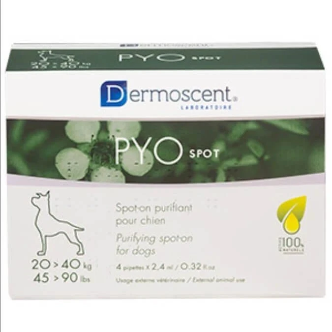 Dermoscent Pyo Spot Cane 20-40 kg - 4 Pipette