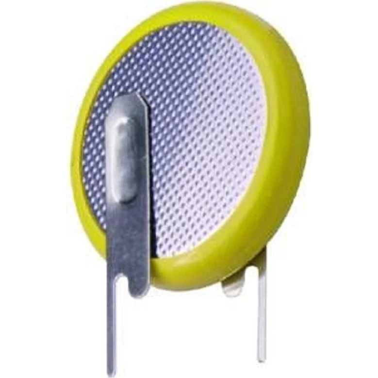 Batteria al litio CR2032 con terminali a saldare