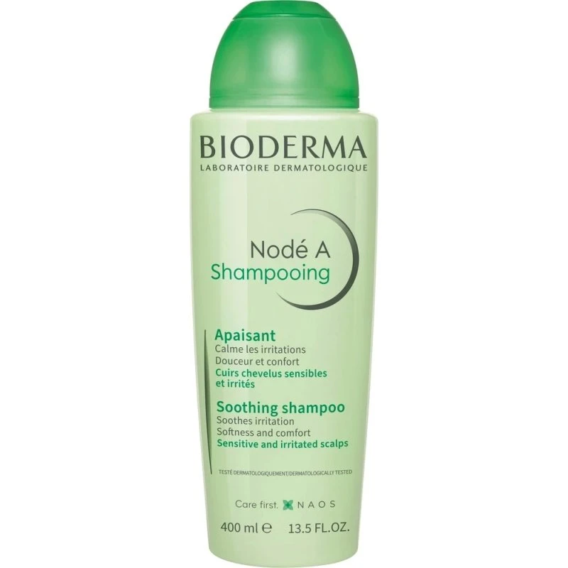 Bioderma Nodé A Shampoo per Cuoio Capelluto Sensibile e Irritato 400 ml