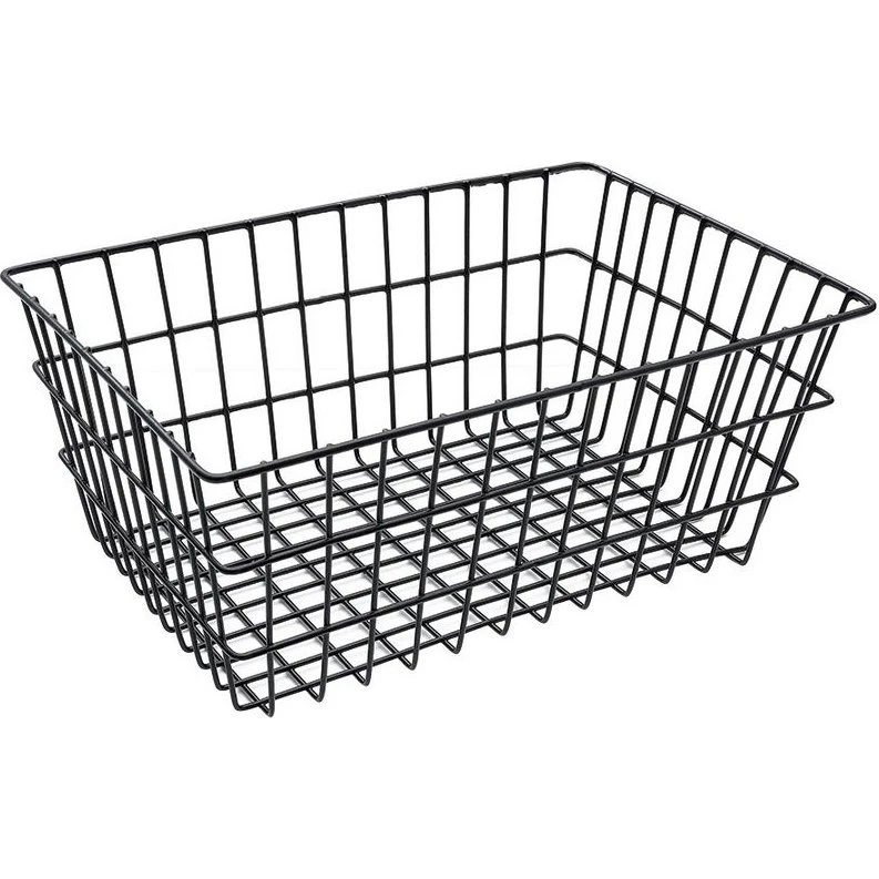 MV-TEK Cestino Posteriore 53x36x22cm Nero