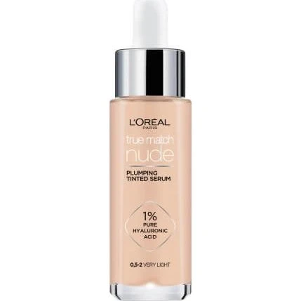 L'Oréal Paris True Match Nude Siero Fondotinta 0.5-2 Molto Leggero
