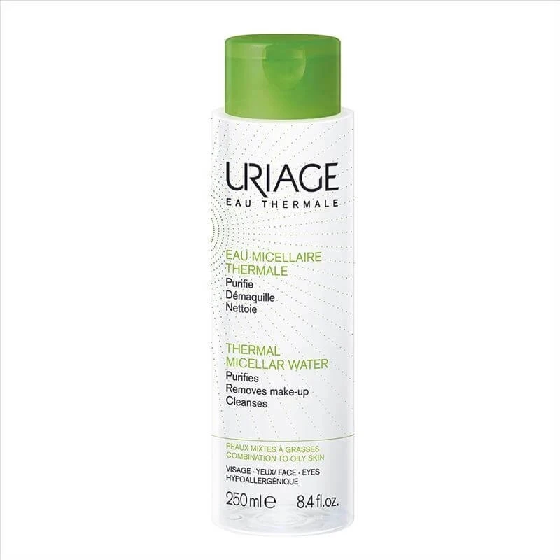 Uriage Acqua Micellare Termale per Pelle Mista o Grassa, 250ml
