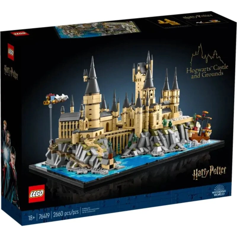 LEGO Harry Potter Castello e parco di Hogwarts 76419