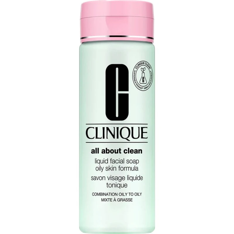 Clinique Sapone Liquido Viso Extra Strength per Pelle Mista e Grassa