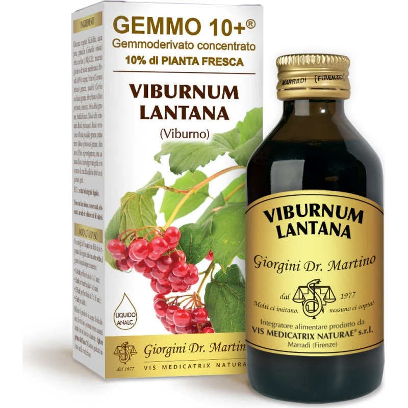 Dr. Giorgini Gemmo 10+ Viburno 100ml - Soluzione Orale Non Alcolica