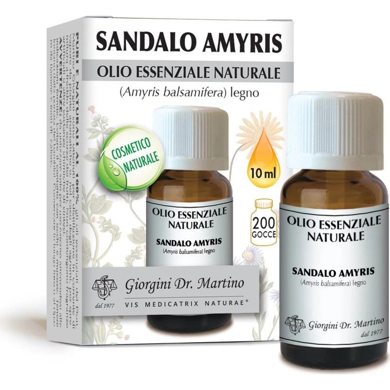 Sandalo Amyris Olio Essenziale Dr. Giorgini 10 ml