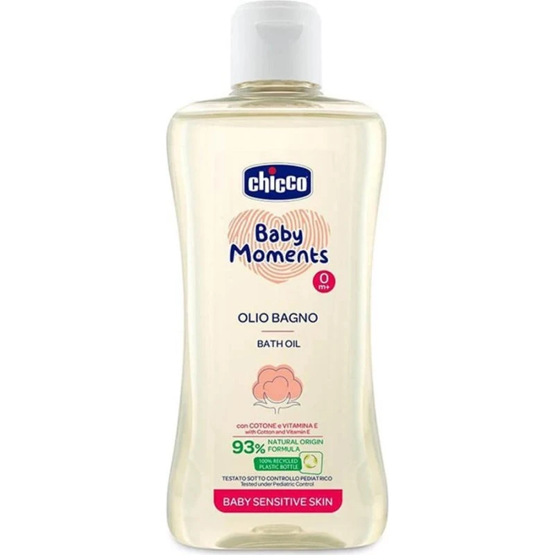 Chicco Baby Moments Olio Bagno Formula Extra Delicata 200ml
