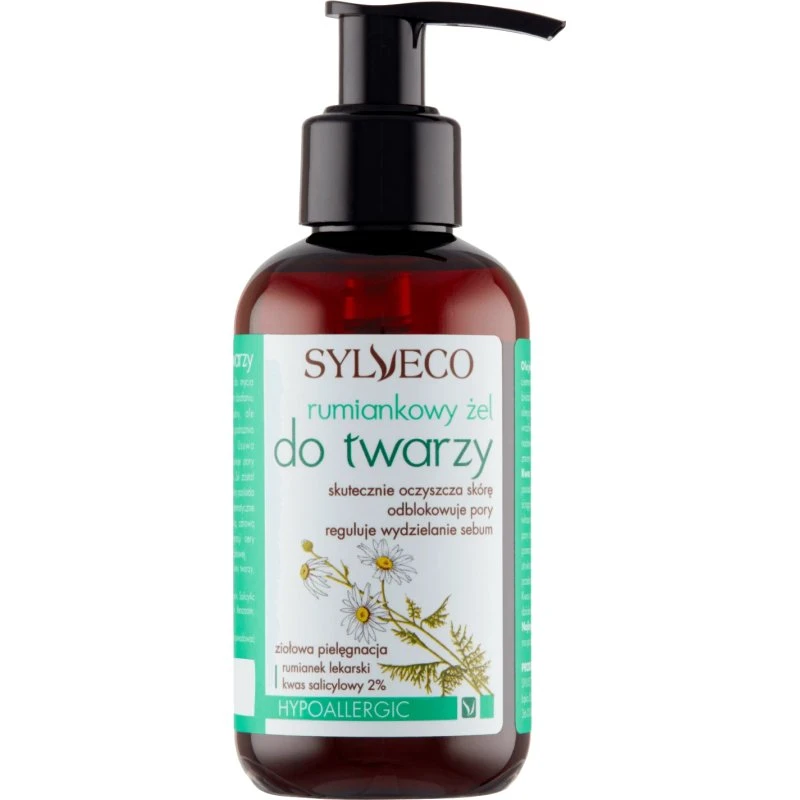 Sylveco Gel Detergente Viso alla Camomilla 150 ml