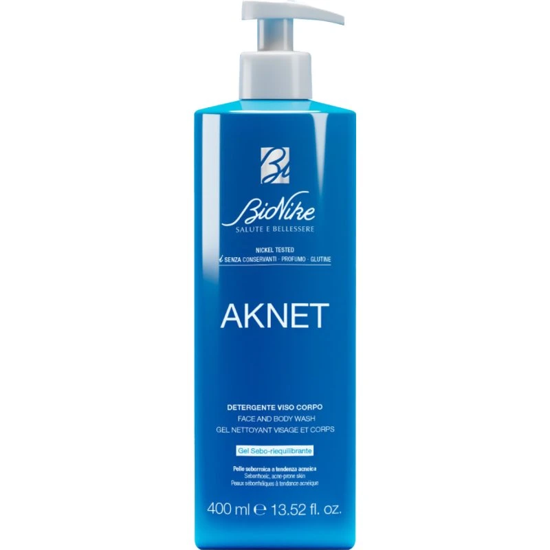 Bionike Aknet Detergente Viso e Corpo 400 ml