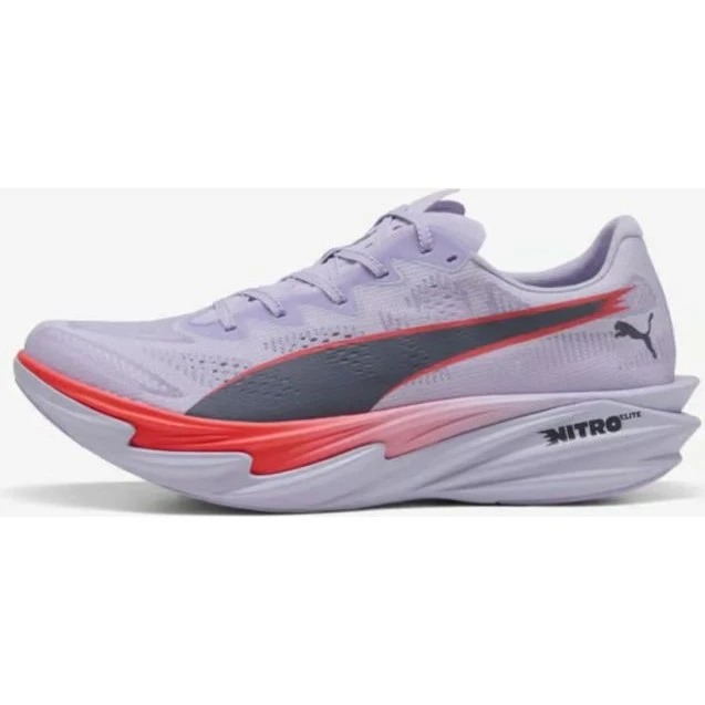 Puma Deviate Nitro Elite 4 - Lilla/Rosso/Nero