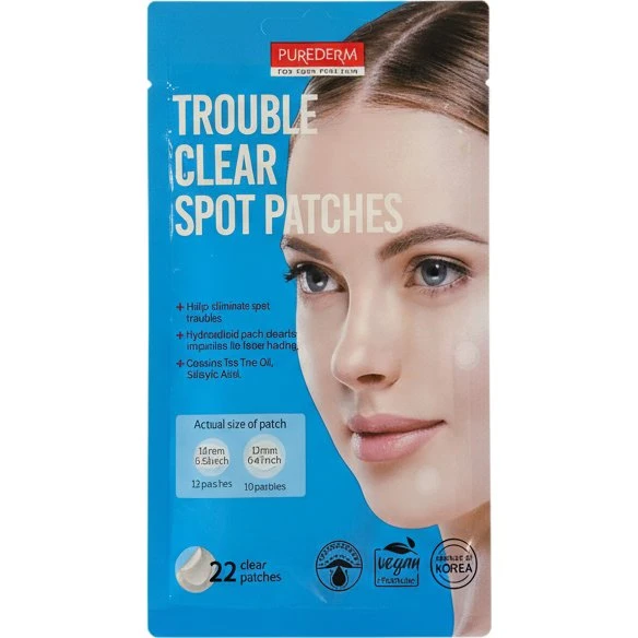 Purederm Trouble Clear Spot Patches - 22 cerotti