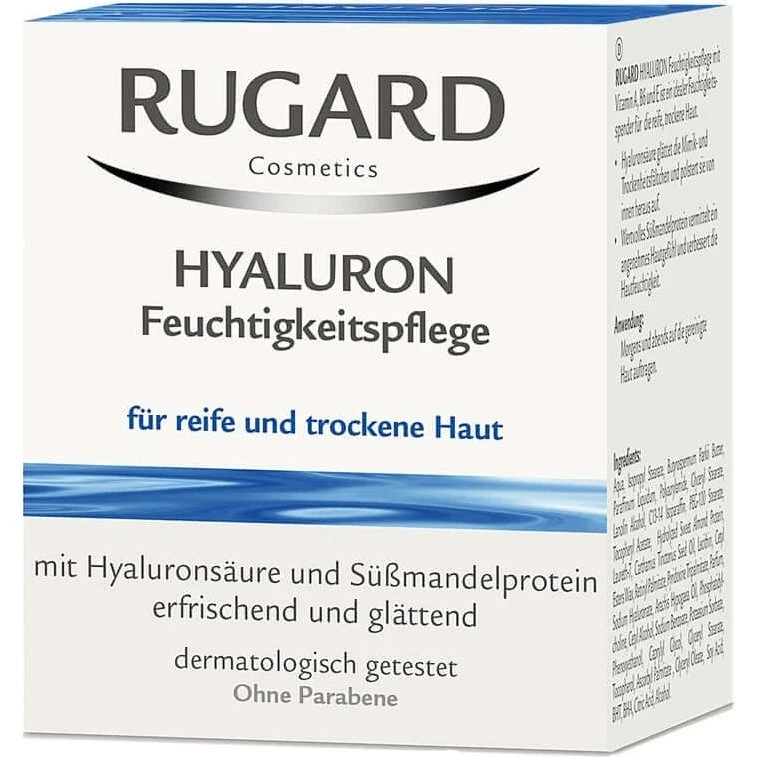 RUGARD Hyaluron Moisturiser Idratante con Acido Ialuronico 100 ml