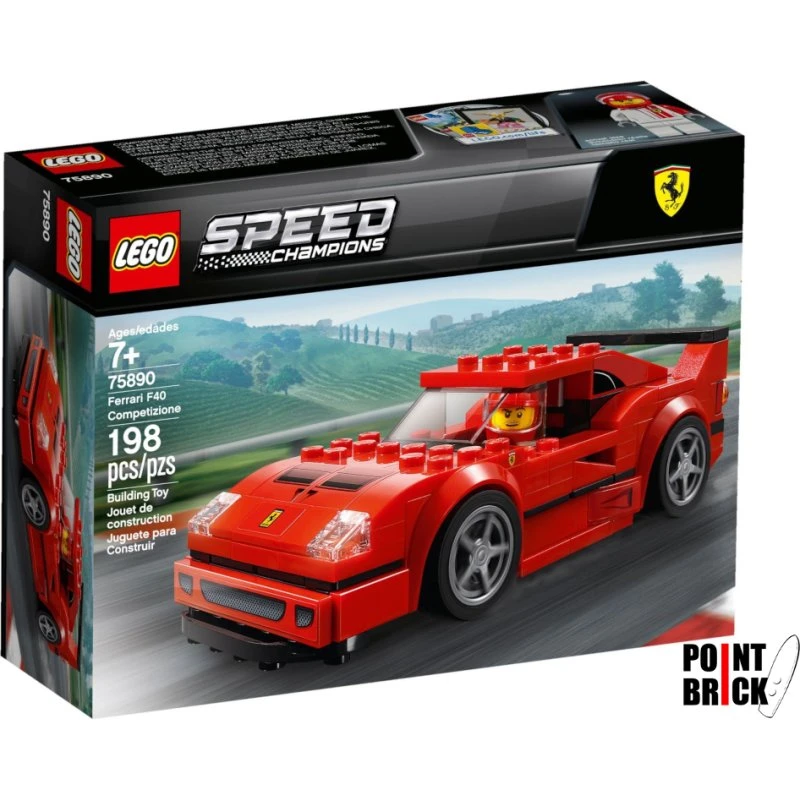 LEGO 75890 Ferrari F40 Competizione Speed Champions