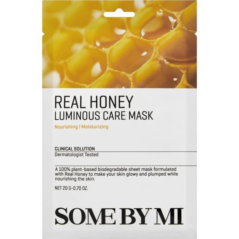 SOME BY MI Real Honey Luminous Care Mask 30g